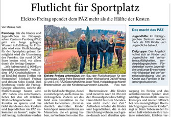 Spende PÄZ